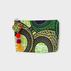 Ankara clutch/ make up bag NEW